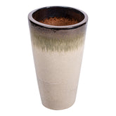 Relly Bronze Pearl Two Tones Ceramicpot Round Set van 3 PTMD - Pot - PTMD - livinglovely.nl