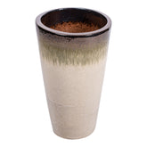 Relly Bronze Pearl Two Tones Ceramicpot Round Set van 3 PTMD - Pot - PTMD - livinglovely.nl