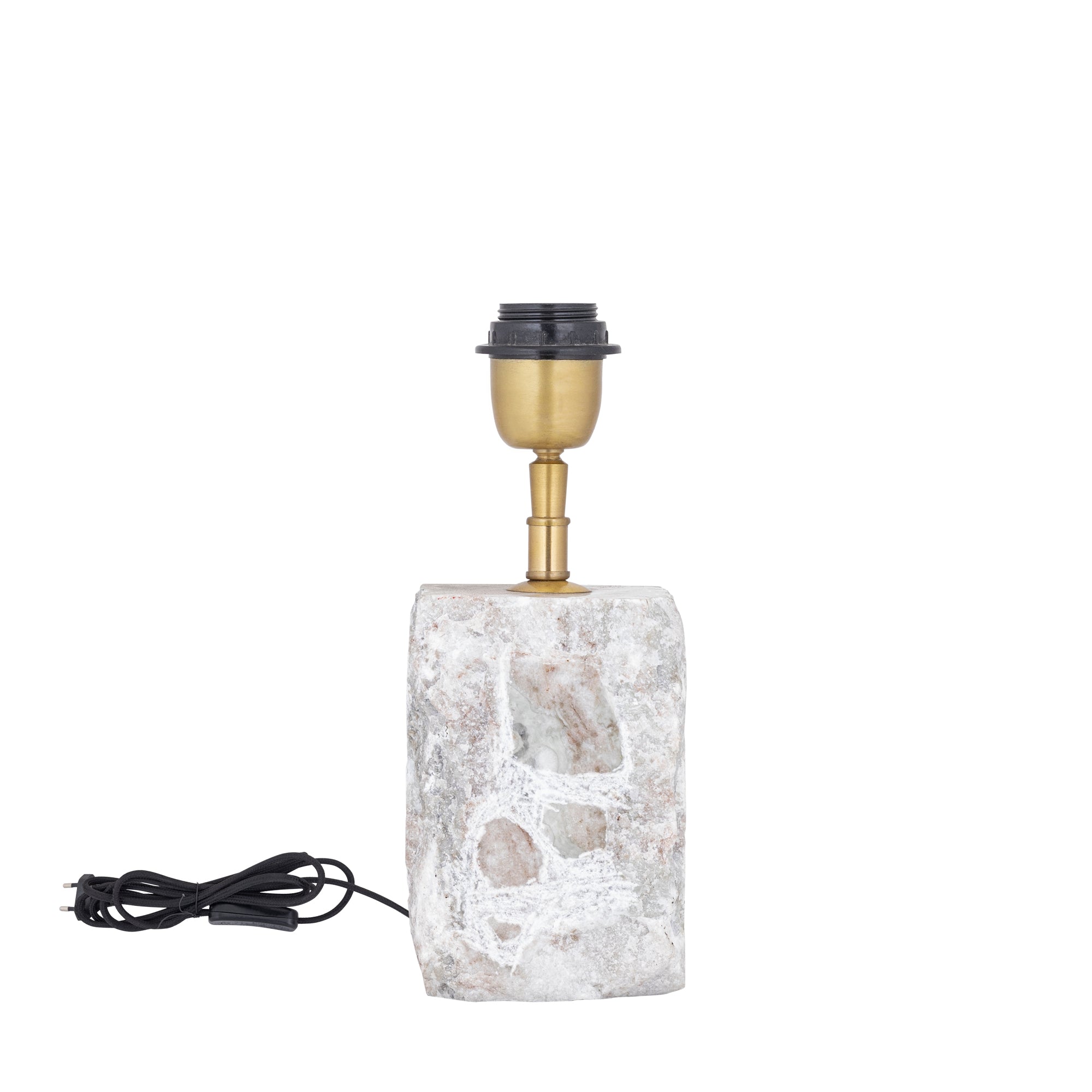 Rester Naturel Marmere Tafellamp Small PTMD - Tafellamp - PTMD - livinglovely.nl