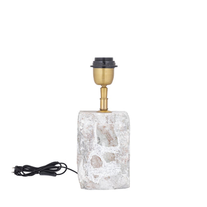 Rester Naturel Marmere Tafellamp Small PTMD - Tafellamp - PTMD - livinglovely.nl