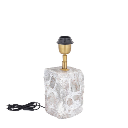 Rester Naturel Marmere Tafellamp Small PTMD - Tafellamp - PTMD - livinglovely.nl