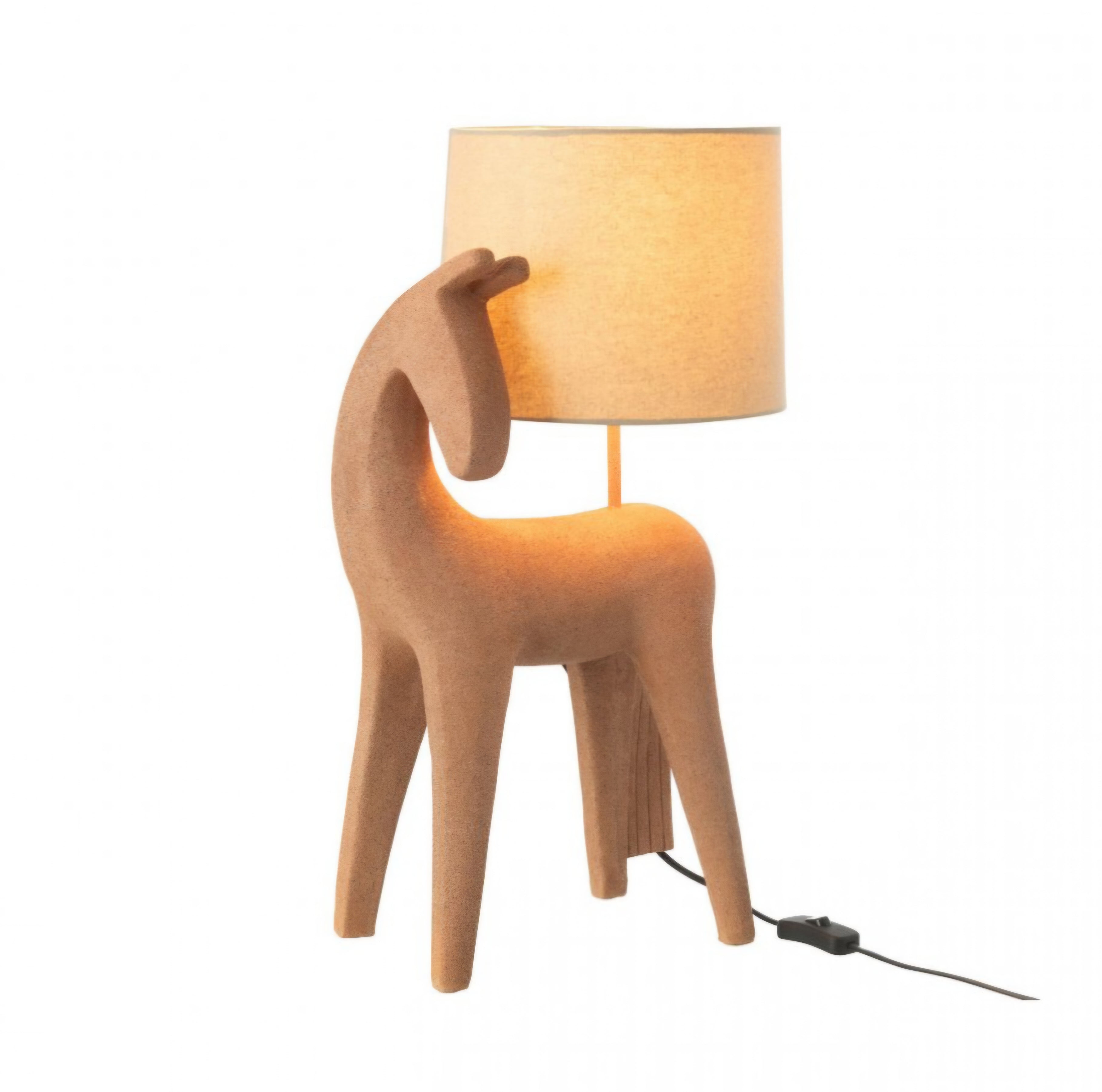 Tafellamp Paard Modern Resine Terra J-Line