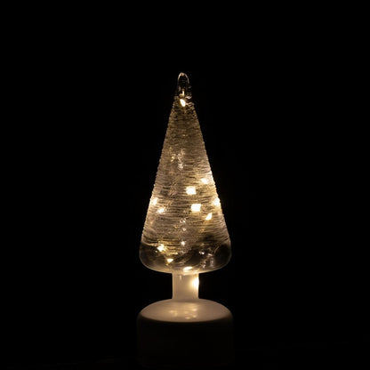 Boom Led Draaiend Glas Wit/Transparant Set van 2 J-Line