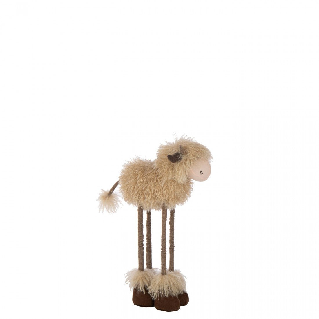 Koe Telescopisch Polyester Donkerbruin/Beige Small J-Line