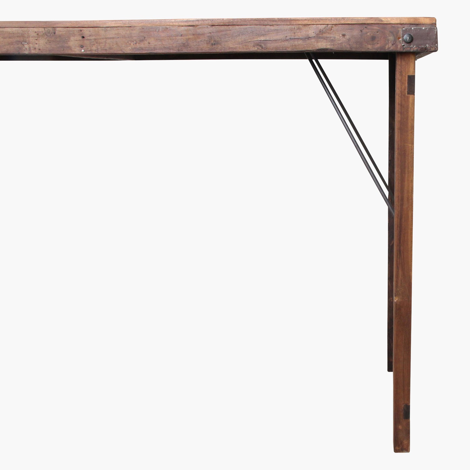 Markt Bartafel Bruin Opklapbaar Raw Materials