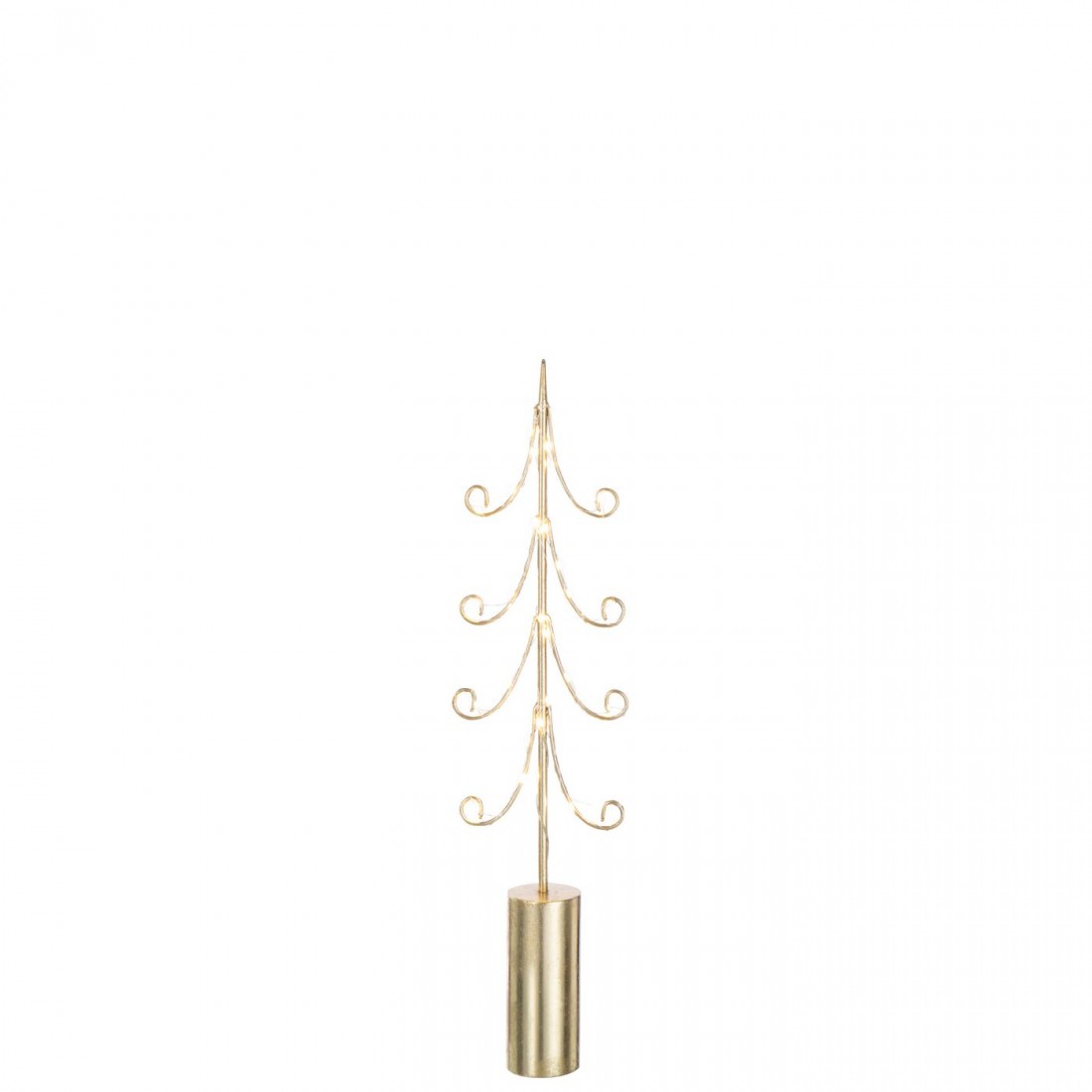 Boom Led Cilindervoet Ijzer Goudkleurig Set van 3 J-Line
