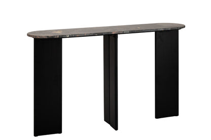 Console Mathilde Marmer Zwart/Perzik J-Line