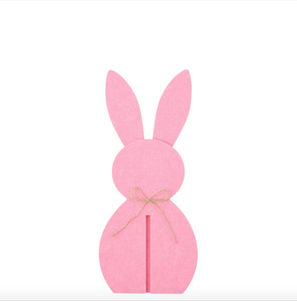 Konijn Vilt Roze Set van 3 J-Line