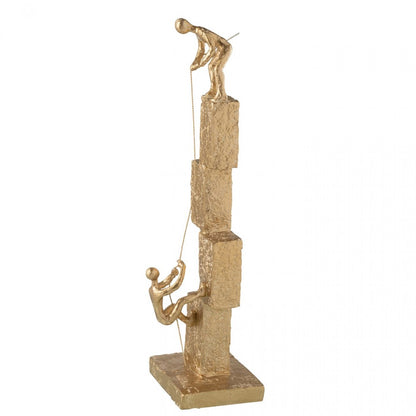 Figuren Klimmen Modern Resine Goud J-Line