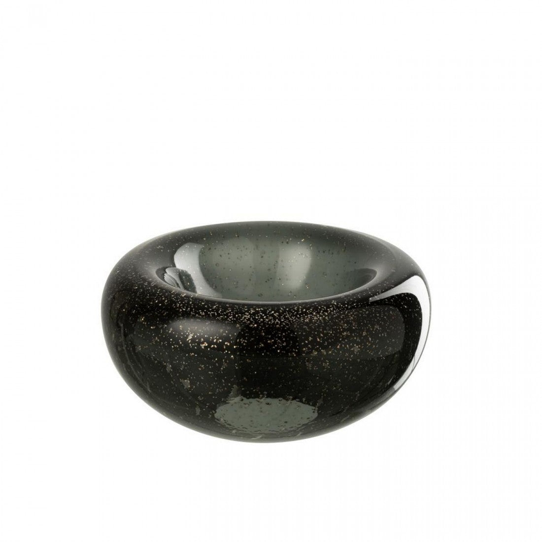 Sierschaal Carol Glas Zwart Small J-Line