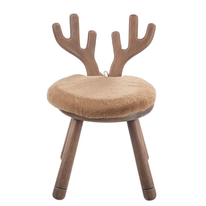 Stoel Oor Hert Hout Naturel J-Line