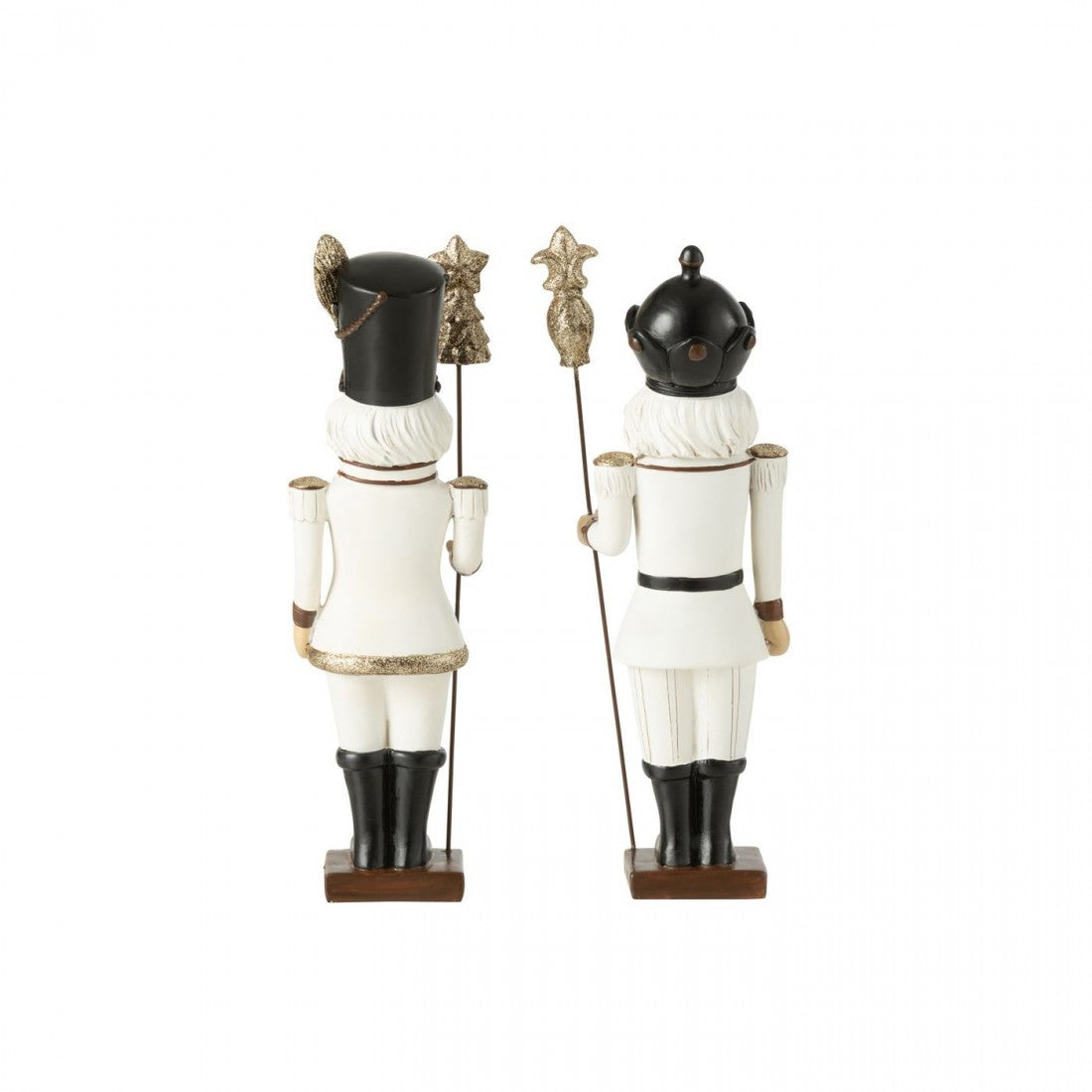 Notenkraker Polyresin Meerkleurig Large Set van 2 J-Line