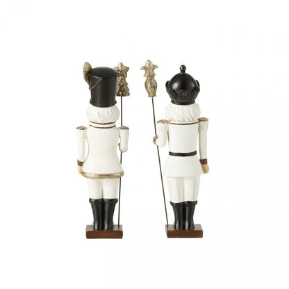 Notenkraker Polyresin Meerkleurig Large Set van 2 J-Line