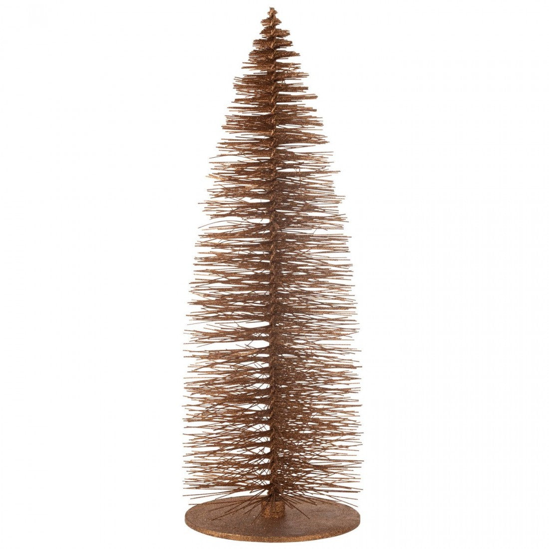 Kerstboom Decoratief Glitter Hout Bruin Extra Large H140cm J-Line