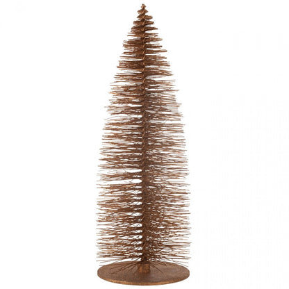 Kerstboom Decoratief Glitter Hout Bruin Extra Large H140cm J-Line