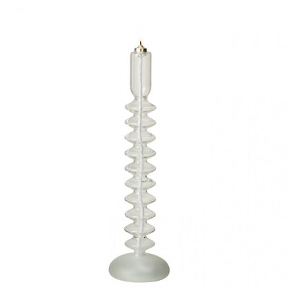 Led Kaars Glas Transparant J-Line