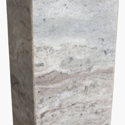 Lampvoet Fantasy Bruin Marmer Vierkant Raw Materials