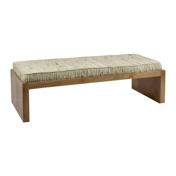 Shiba Bank Acacia Hout 125xW50xH45cm Naturel Pomax