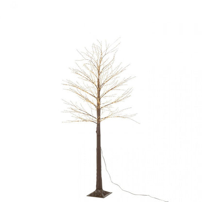 Boom 2000 Led Plastiek Bruin Medium H180cm J-Line