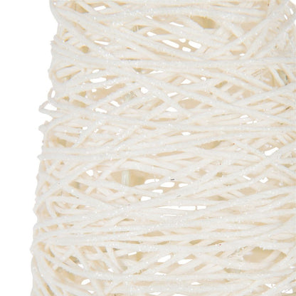 Kerstboom Op Voet Metaal/Papier Wit Set van 2 J-Line