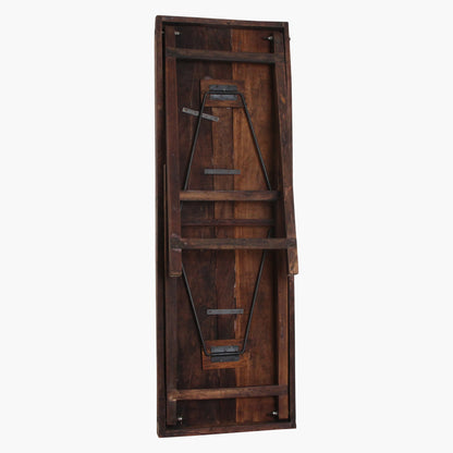 Markt Bartafel Bruin Opklapbaar Raw Materials