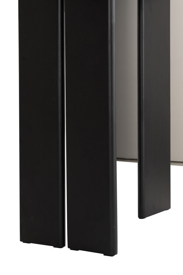 Console Mathilde Marmer Zwart/Perzik J-Line
