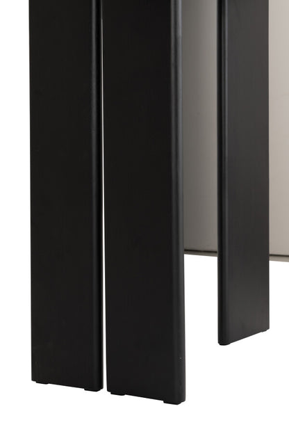 Console Mathilde Marmer Zwart/Perzik J-Line