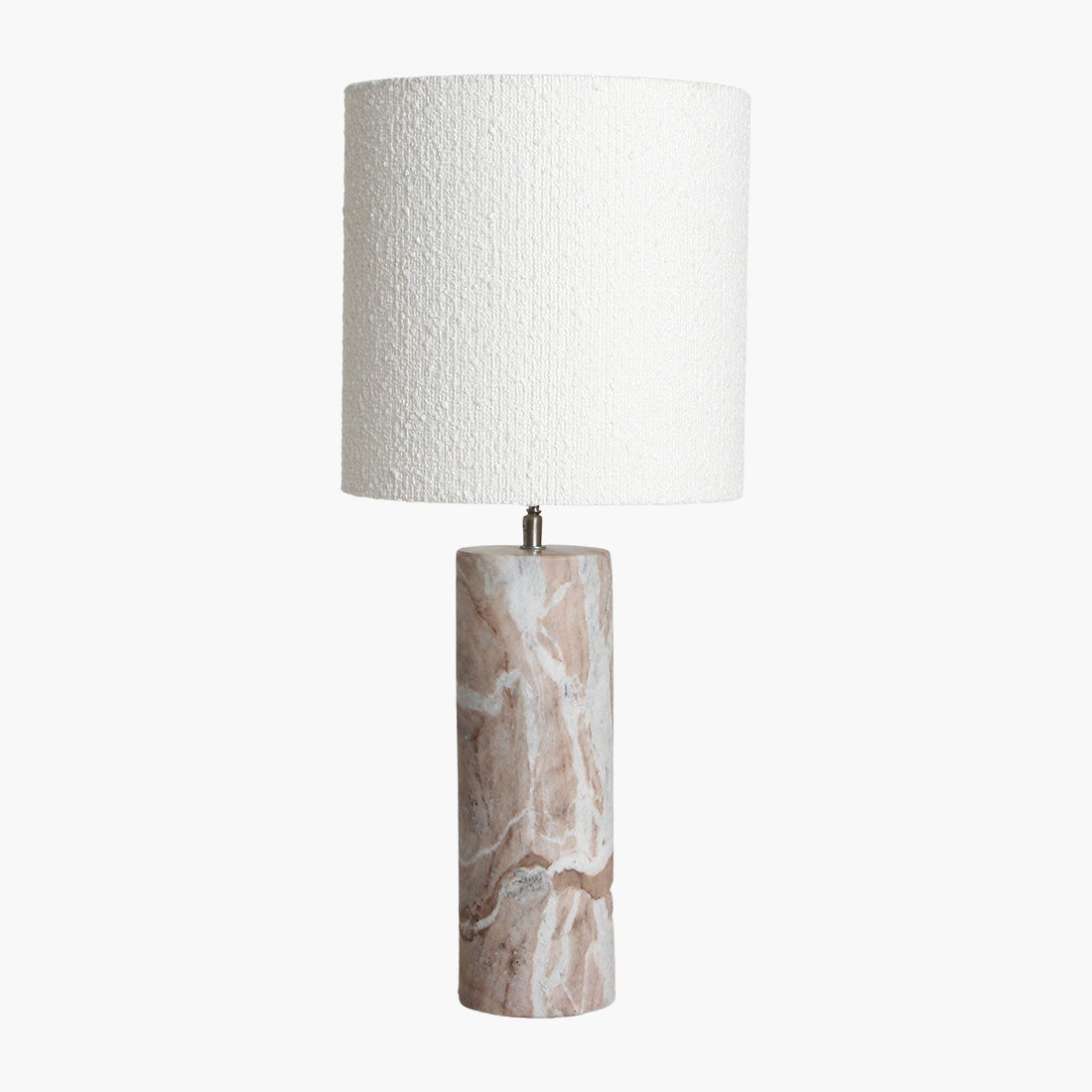Lampvoet Fantasy Bruin Marmer Rond Raw Materials