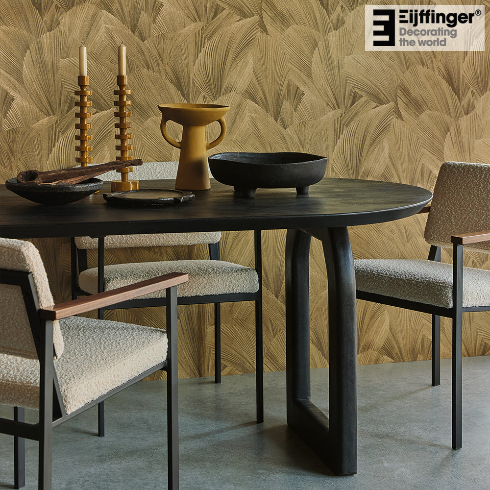 Bullnose Esstisch Mix Schwarz 200cm Raw Materials