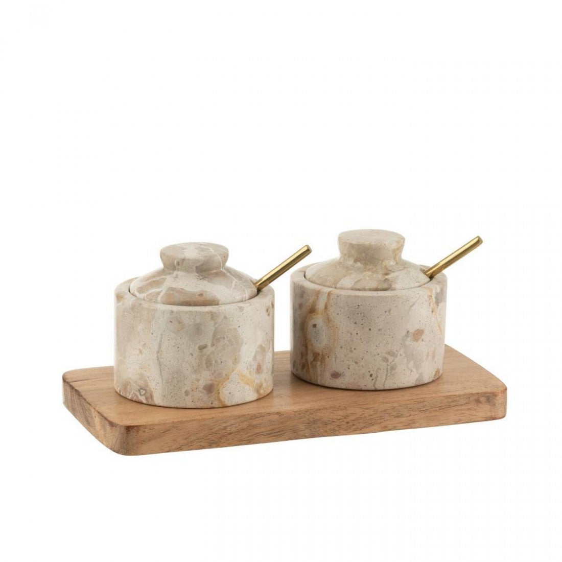 Kruidenset Marmer Naturel/Beige J-Line