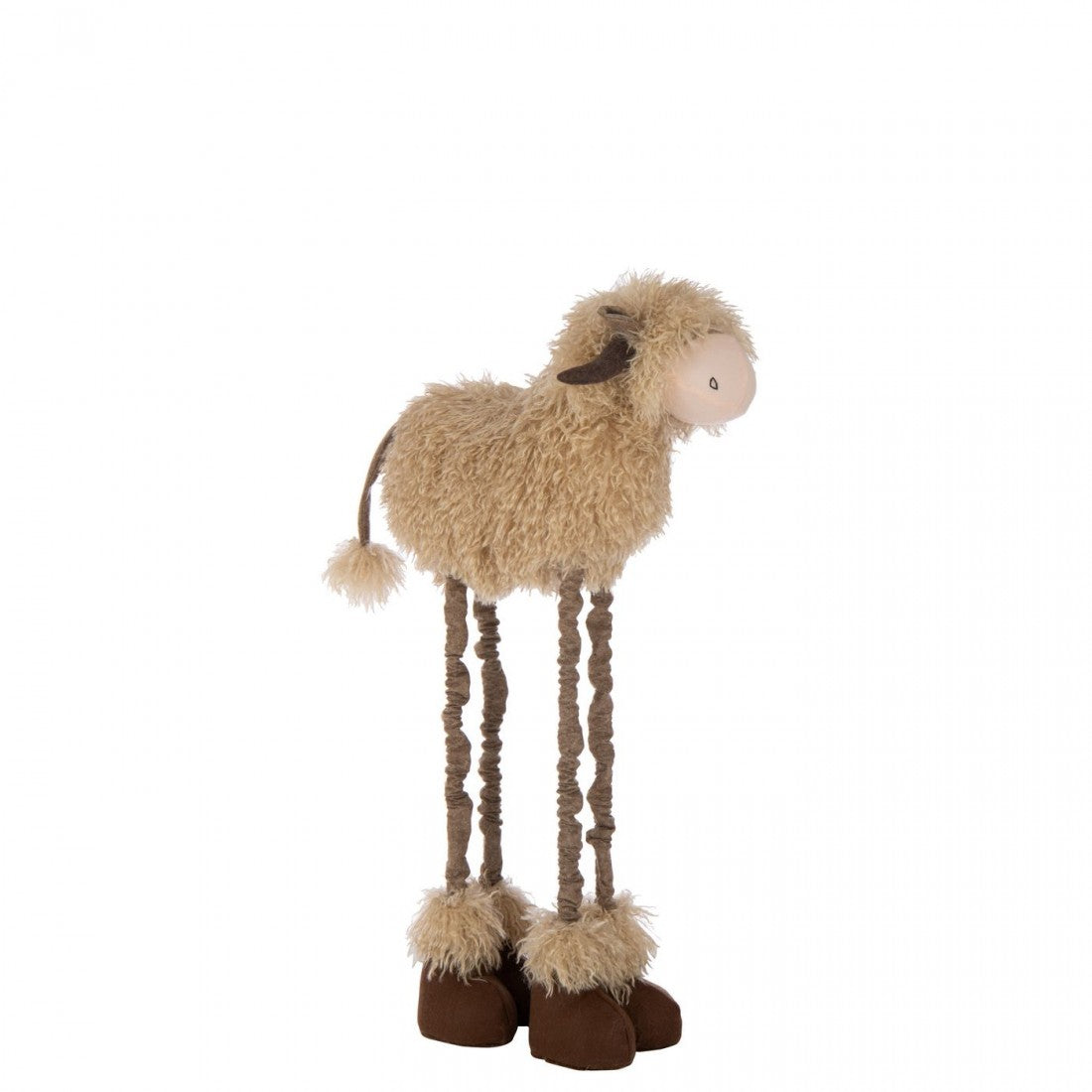 Koe Telescopisch Polyester Donkerbruin/Beige Large J-Line