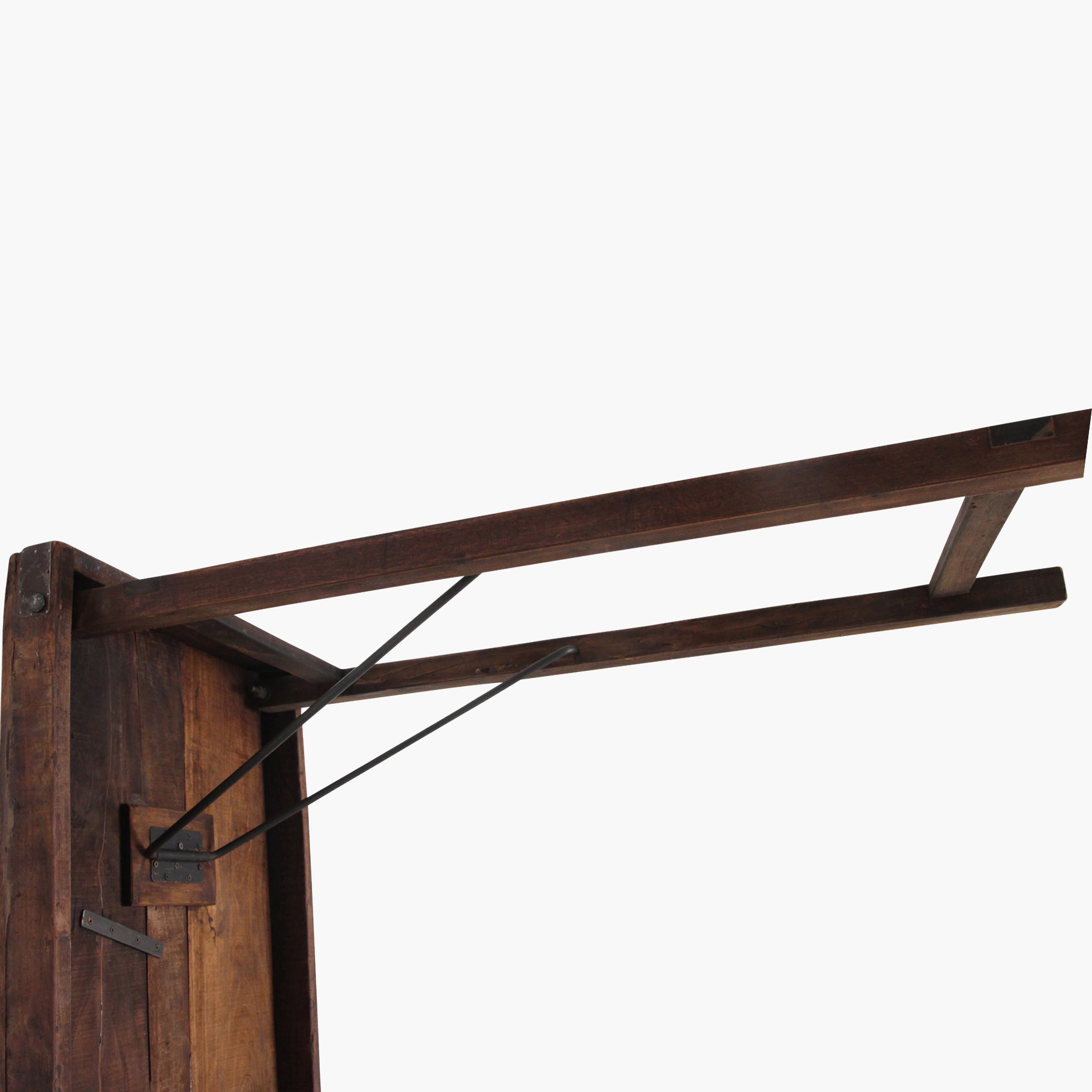 Markt Bartafel Bruin Opklapbaar Raw Materials