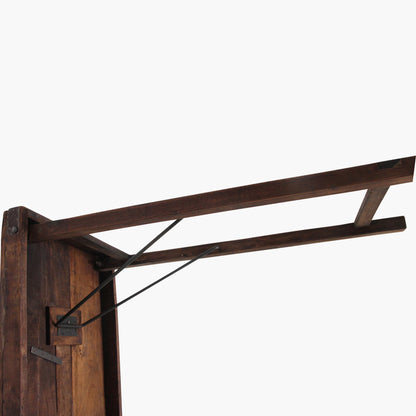 Markt Bartafel Bruin Opklapbaar Raw Materials