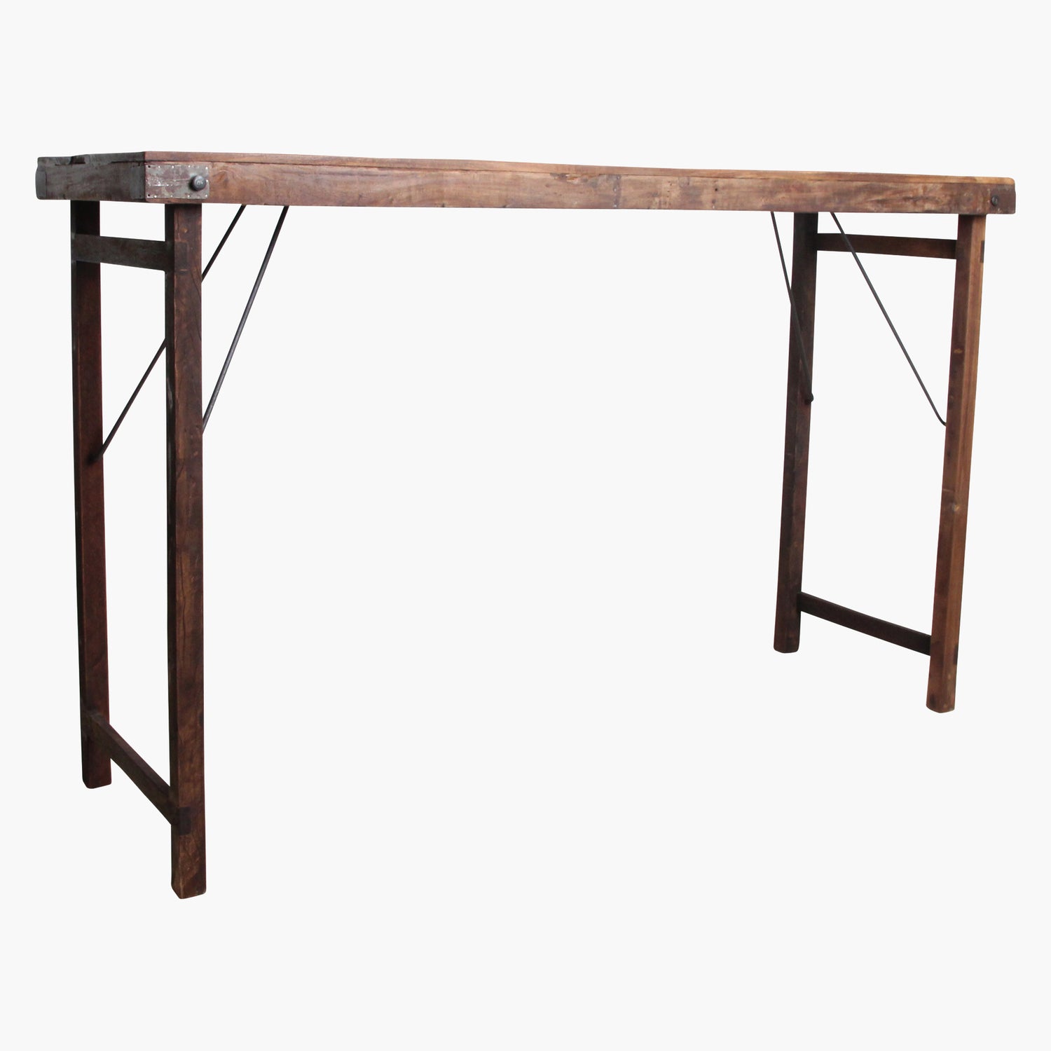 Markt Bartafel Bruin Opklapbaar Raw Materials