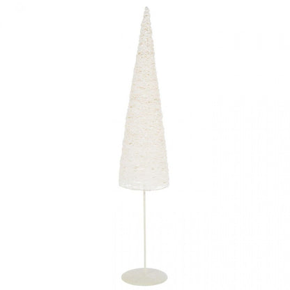 Kerstboom Op Voet Metaal/Papier Wit Set van 2 J-Line