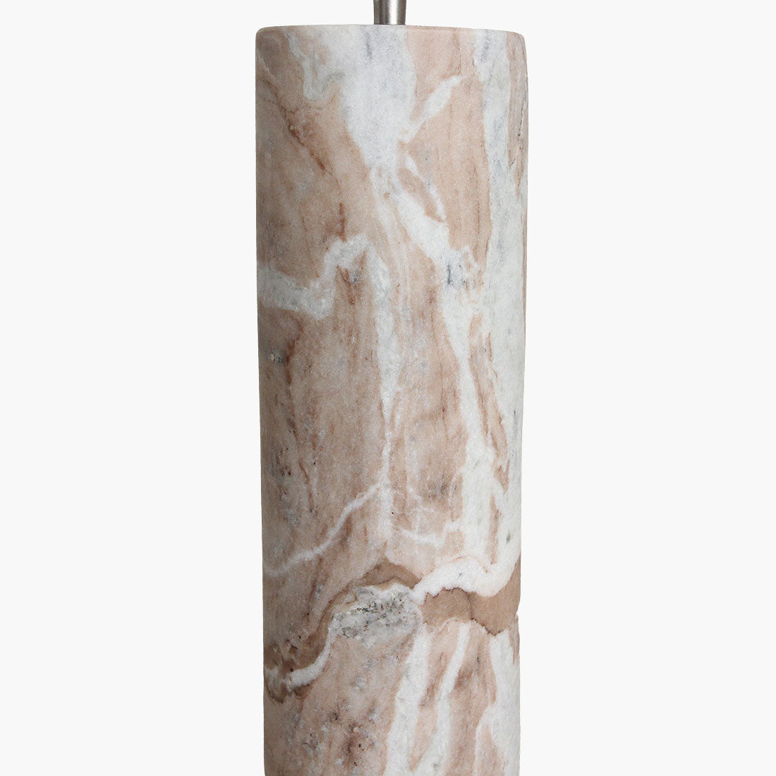 Lampvoet Fantasy Bruin Marmer Rond Raw Materials