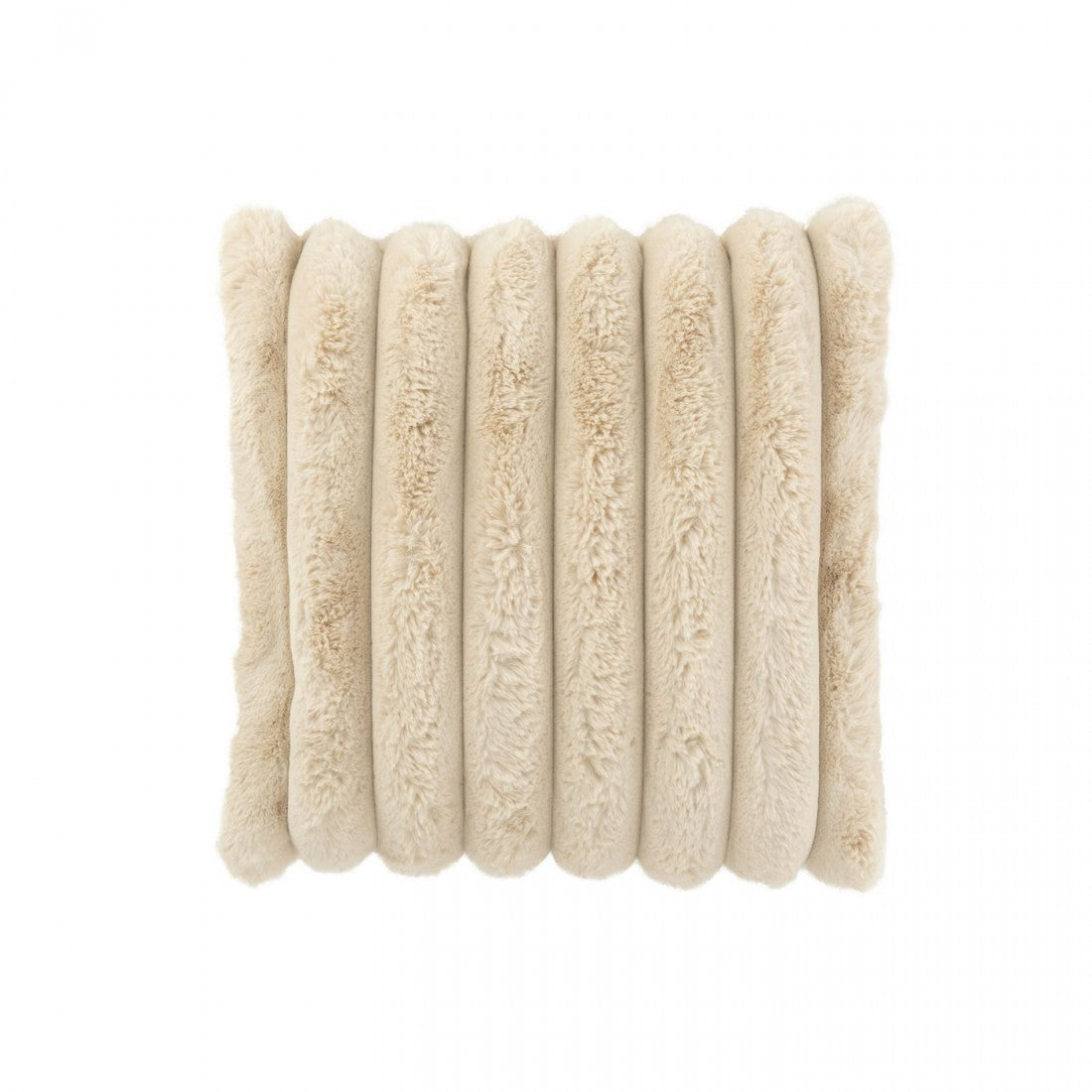 Plaid Large Corduroy Polyester Beige 180cmx130cm J-Line