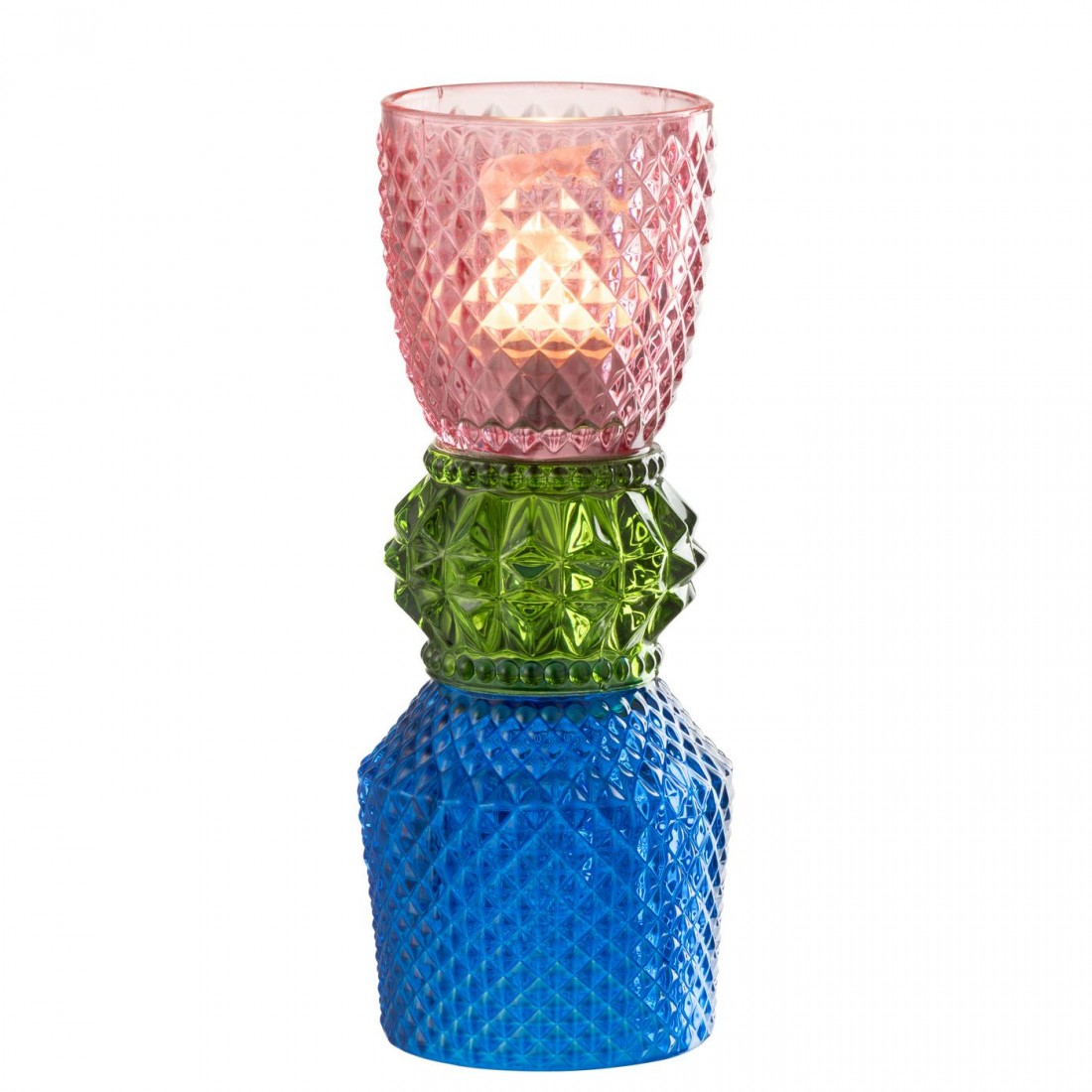 Kandelaar Jazzy Glas Mix J-Line