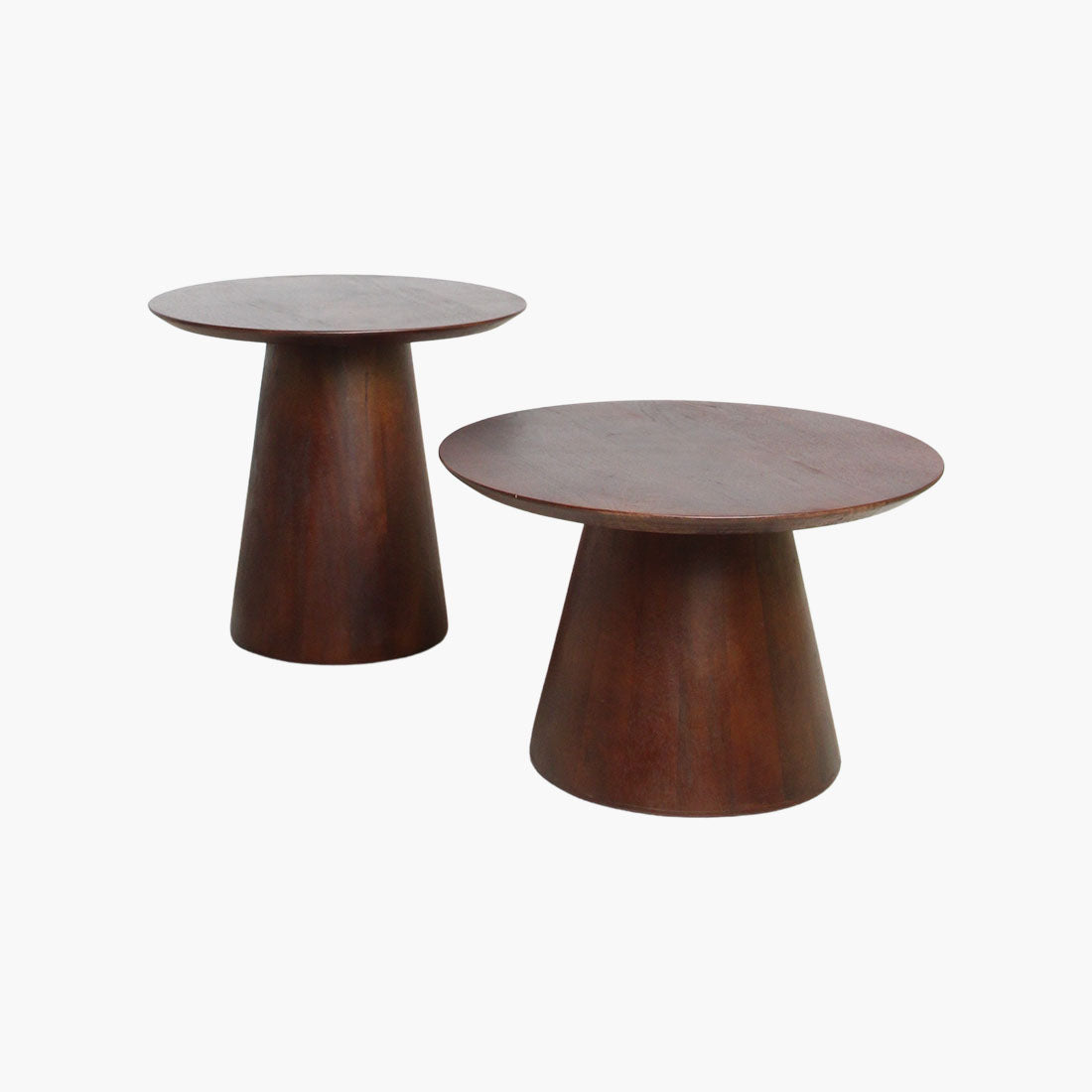 Bijzettafel Bullnose Cone 55cm Raw Materials