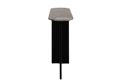 Console Mathilde Marmer Zwart/Perzik J-Line