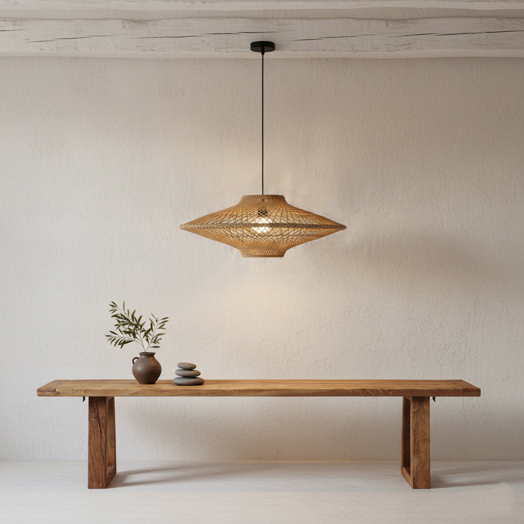 Raw Materials Hanglamp Corda Touw Naturel Medium Ø60cm