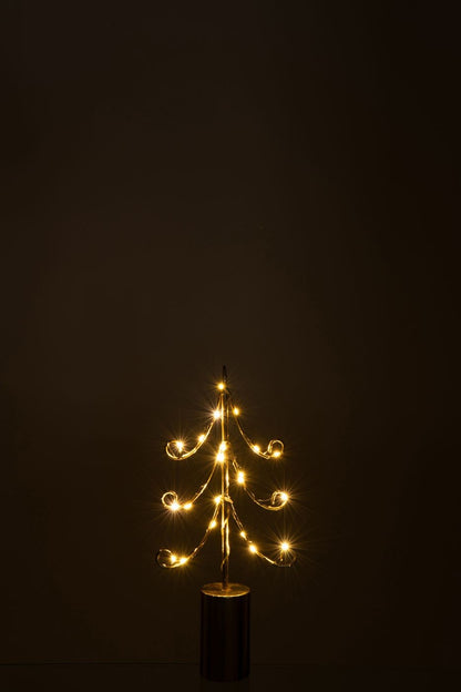 Boom Led Cilindervoet Ijzer Goudkleurig Set van 3 J-Line