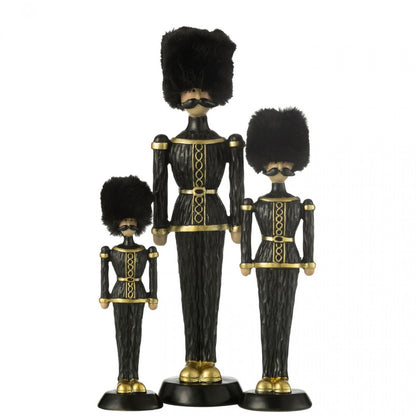 Notenkraker Bont Hoed Resin Zwart Medium J-Line