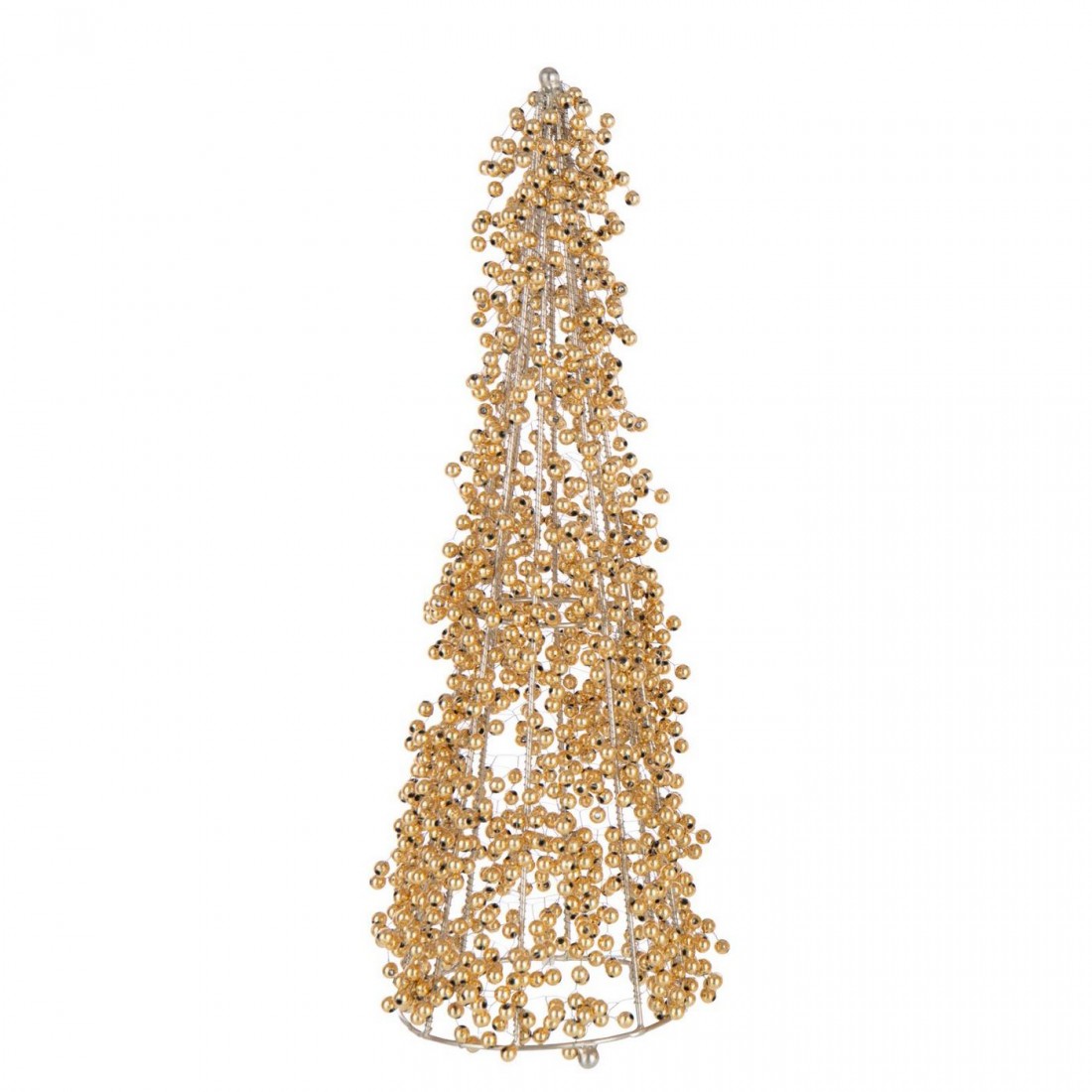 Kegel Kralen Acryl Goudkleurig Large H40cm j-Line