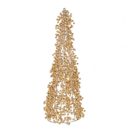 Kegel Kralen Acryl Goudkleurig Large H40cm j-Line