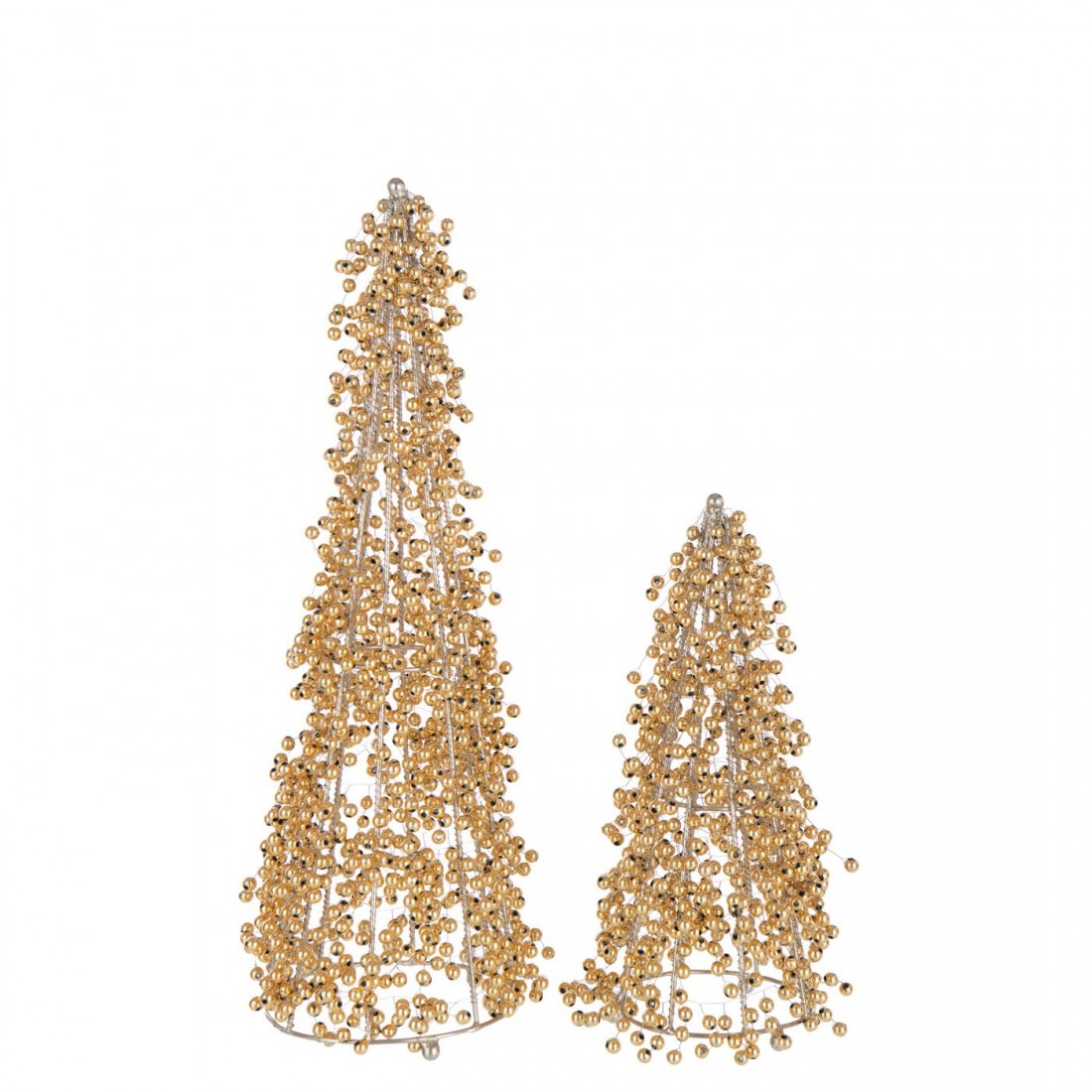 Kegel Kralen Acryl Goudkleurig Small H25cm J-Line