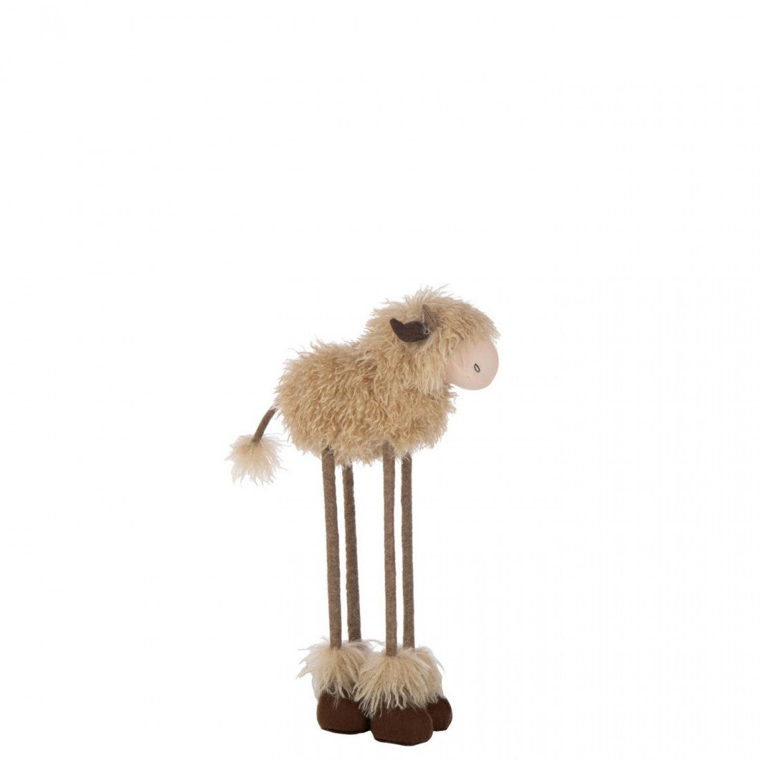 Koe Telescopisch Polyester Donkerbruin/Beige Small J-Line