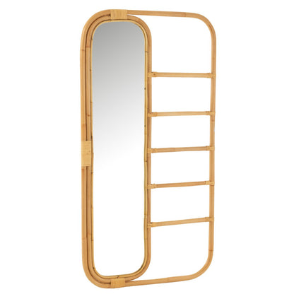 Spiegel Ladder Rotan Naturel J-Line