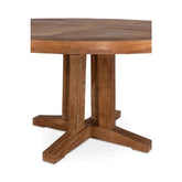 Castello eettafel teakhout open kruisvoet detail DTP Home
