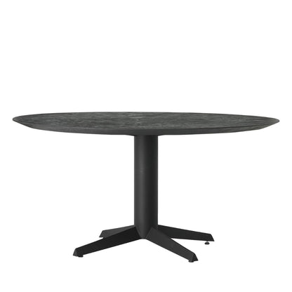 Ronde eetkamertafel Soho Mortex zwart Ø150cm DTP Home
